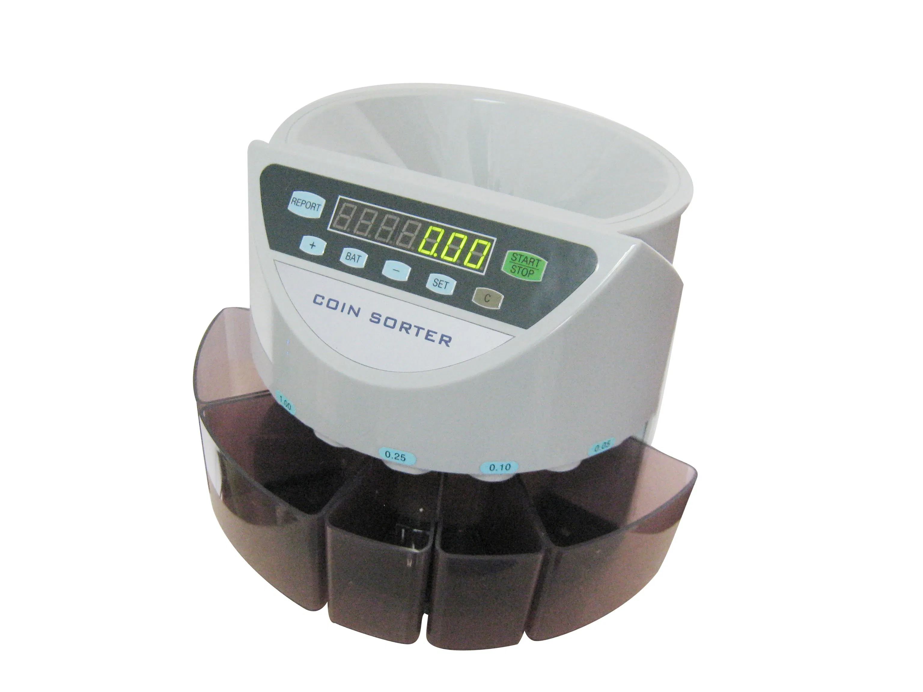 Bank Electronic Euro Coin Counter Coin Sorter