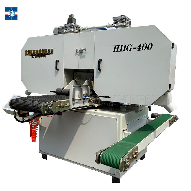 Пила ленточная горизонтальная для бревен