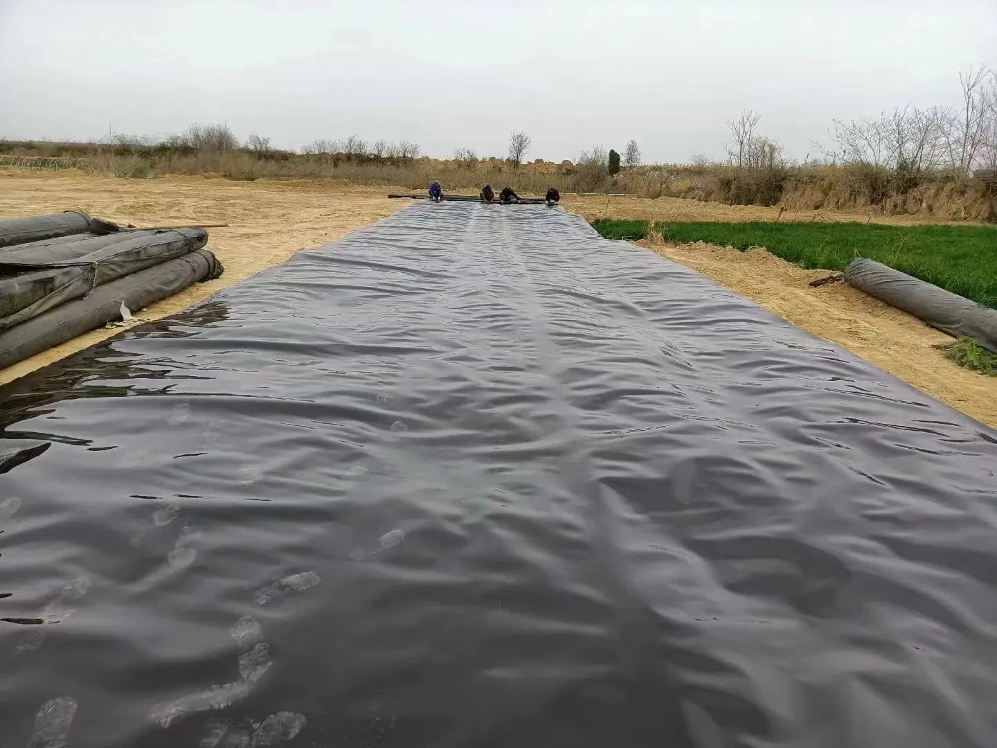 HDPE Liner for Reservoir and Canal Anti Seepage HDPE Geomembrane Geomembrane Liner