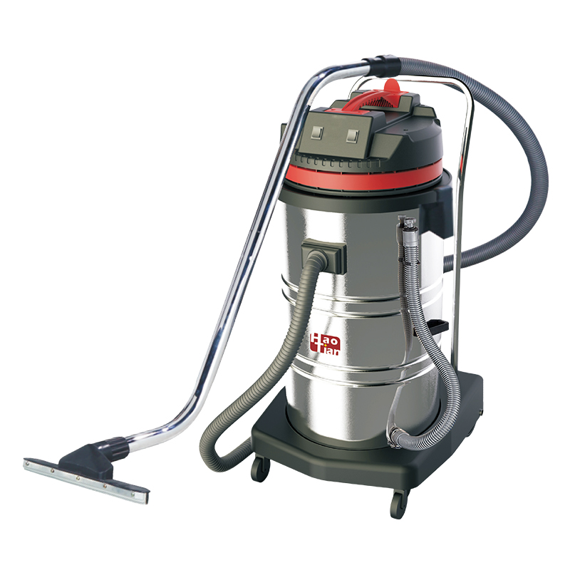 Red Color 80L 3000W Portable Powerful Motor Stainless Steel Tank Vacuum Cleaner