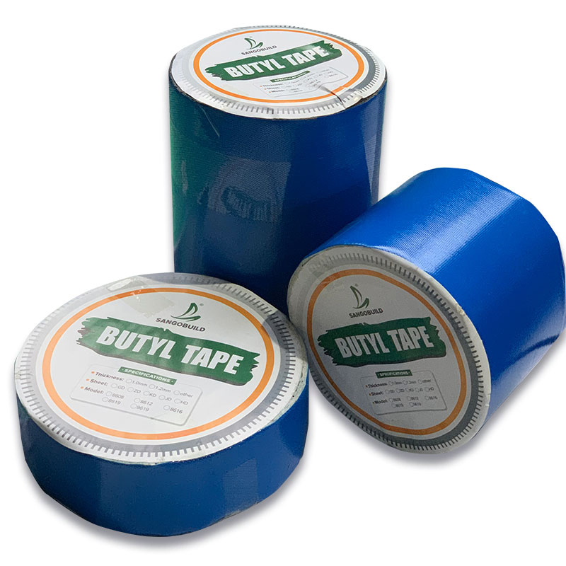 Roof Butyl Tape Super Strong Adhesive Rubber White Adhesive Waterproof Membrane Tape