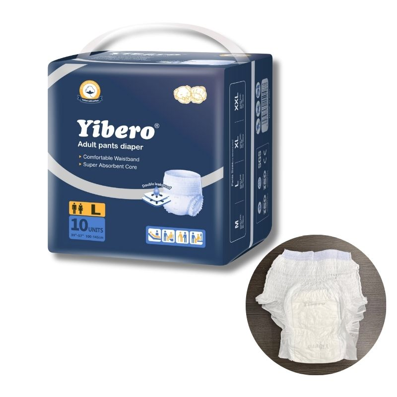 Japanese Quality Own Brand Yibero/Custom High Absorption Adult Diaper Pants