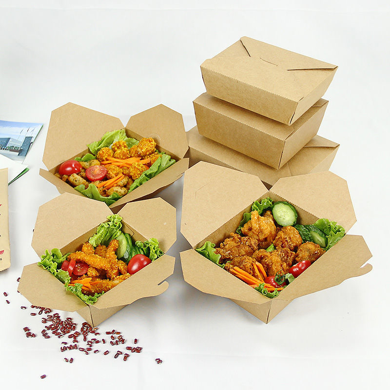 Eco-Friendly Biodegradable Buckle Box for Sustainable Dining Solutions