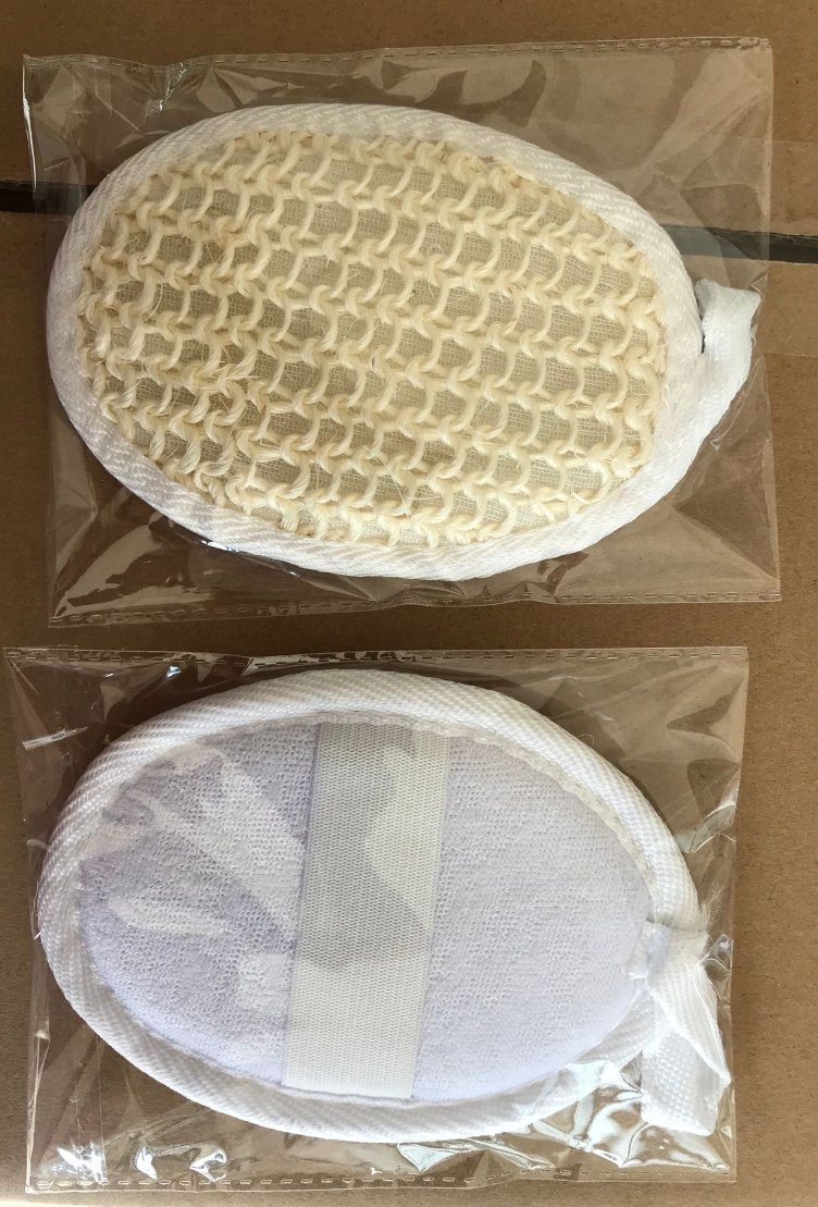 Bath Cotton Loofah Scrub for Hotel Amenities with Hotel Room Using