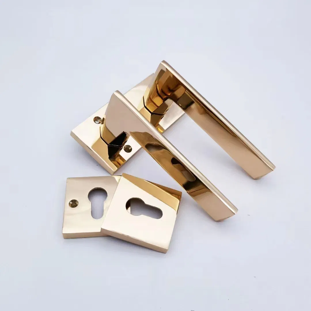 Factory Stainless Steel Satin Plate Furniture Door Handle Mortise Body Door Locks