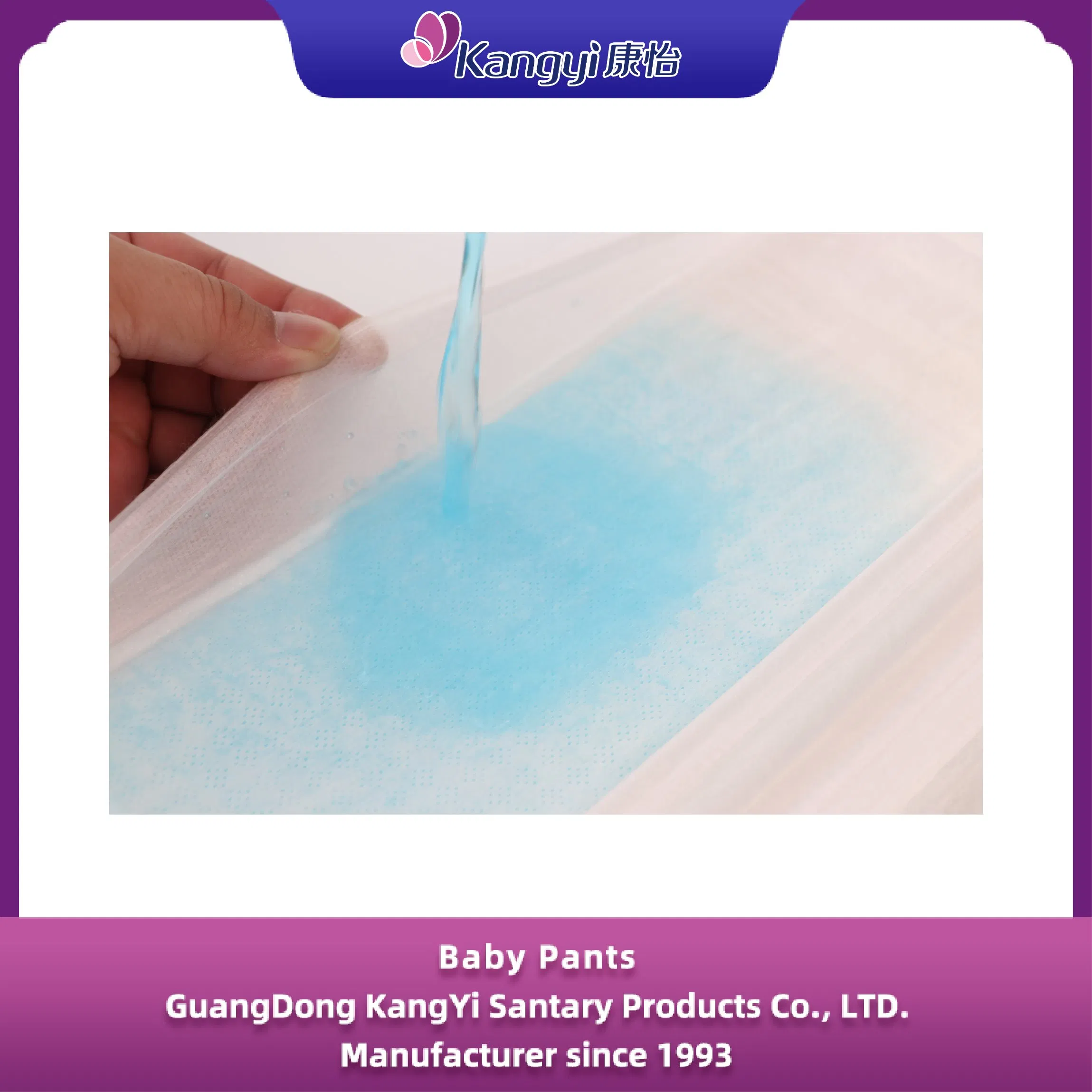 High Quality 100% Cotton Baby Cloth Eco Friendly Ultra Absorbent Premium Natural Disposable Nappies Baby Diapers Beba Diaper