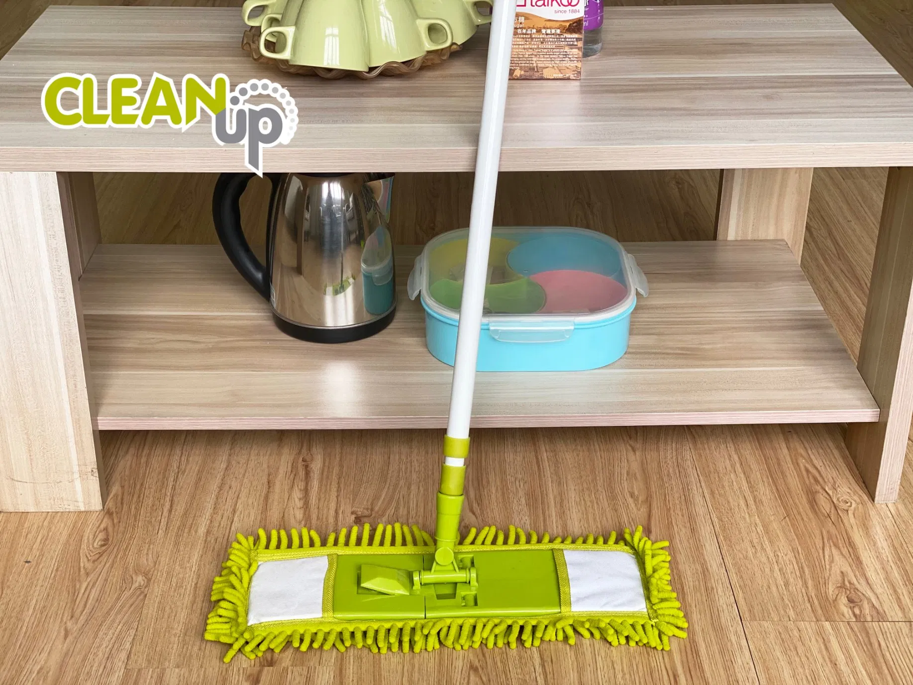 Homeuse Cleaning Microfiber Bath Cleaner Kitchen Pad Set Min Flat Mop