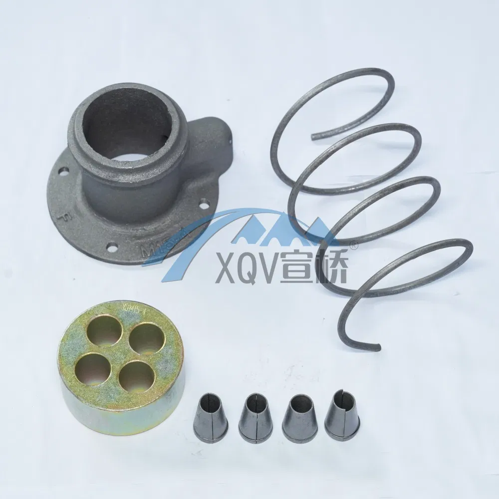 Durable Galvanized Round Anchorage Anchor Heads with Wedge Plates