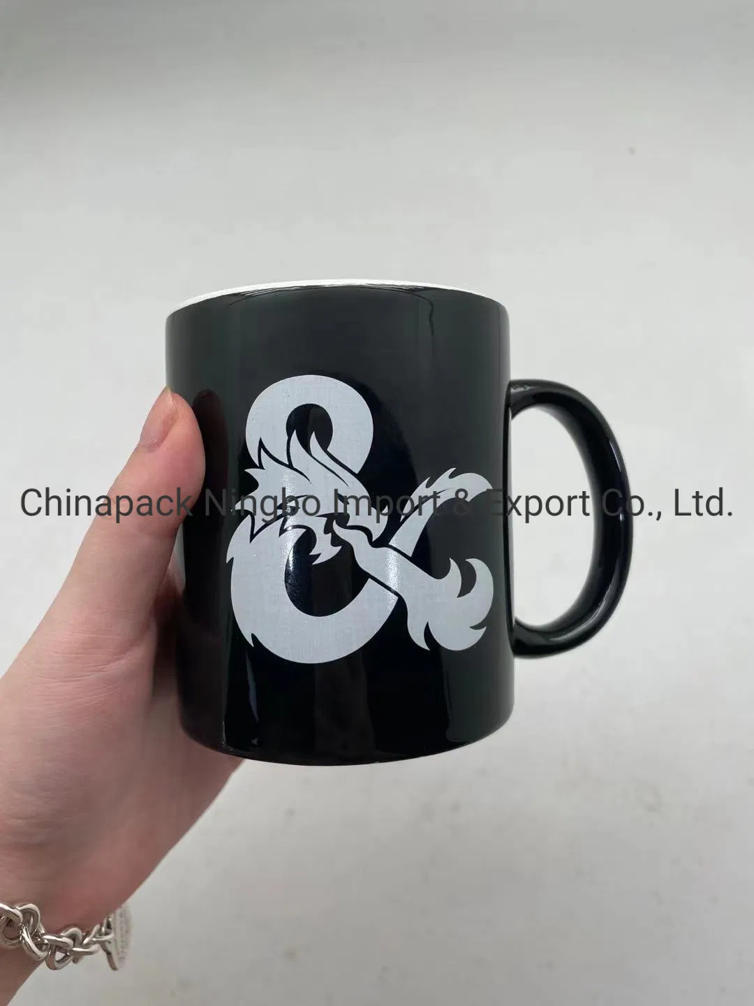 Керамическая кружка с цветной глазурью, 12 унций