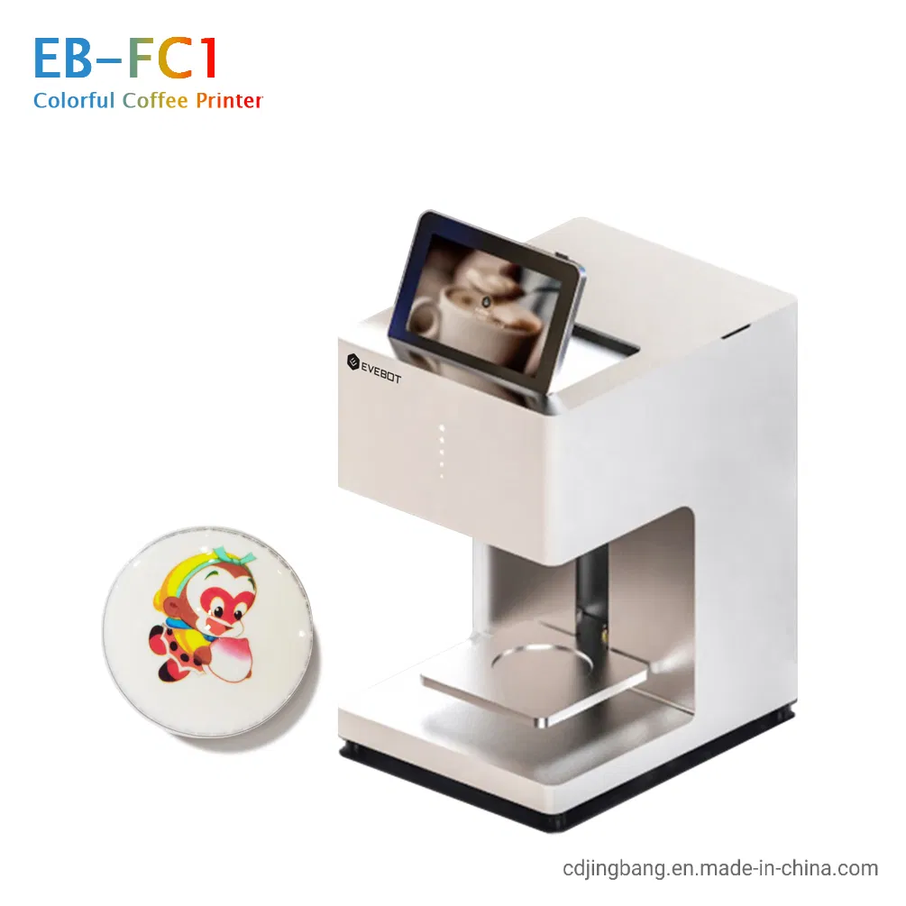 Cappuccino Latte Attractive Full Color Barista Ripple Coffee Printer Machine