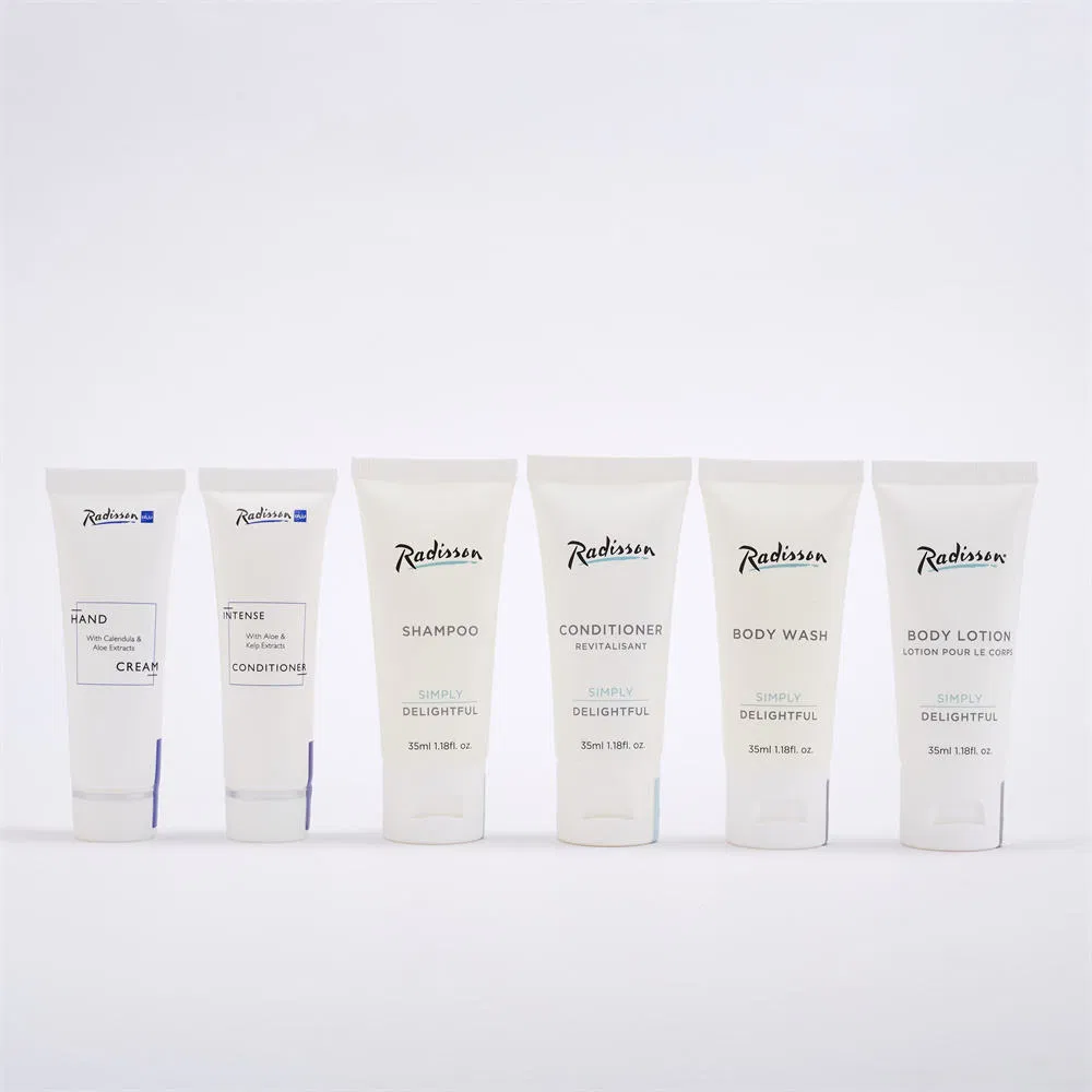 Low Price Aromatic Shampoo and Conditioner Tube Body Wash Disposable Care Sets
