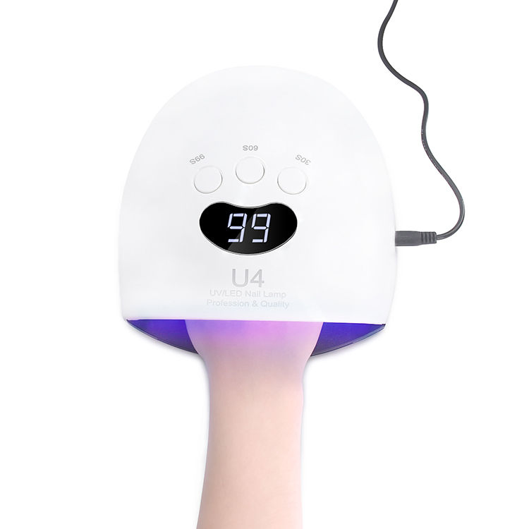 Sun Light 48W UV Gel Nail Lamp with Detachable Base for Feet
