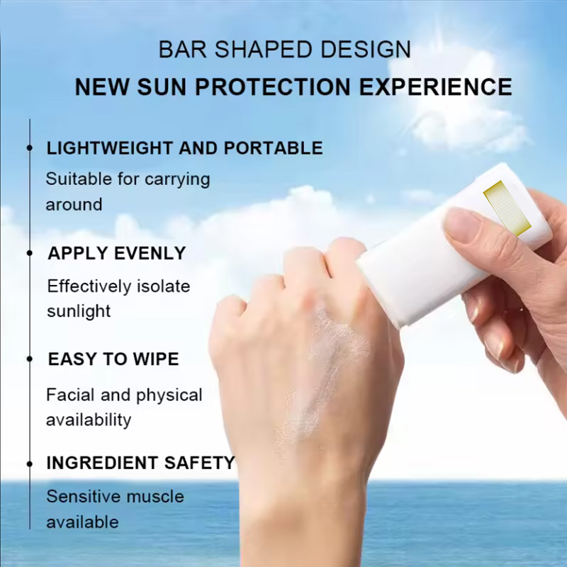 Custom Private Label SPF 30 SPF 50sunscreen Water Resistant Matte Sun Stickkorean Sunscreen Face Sunscreen Stick