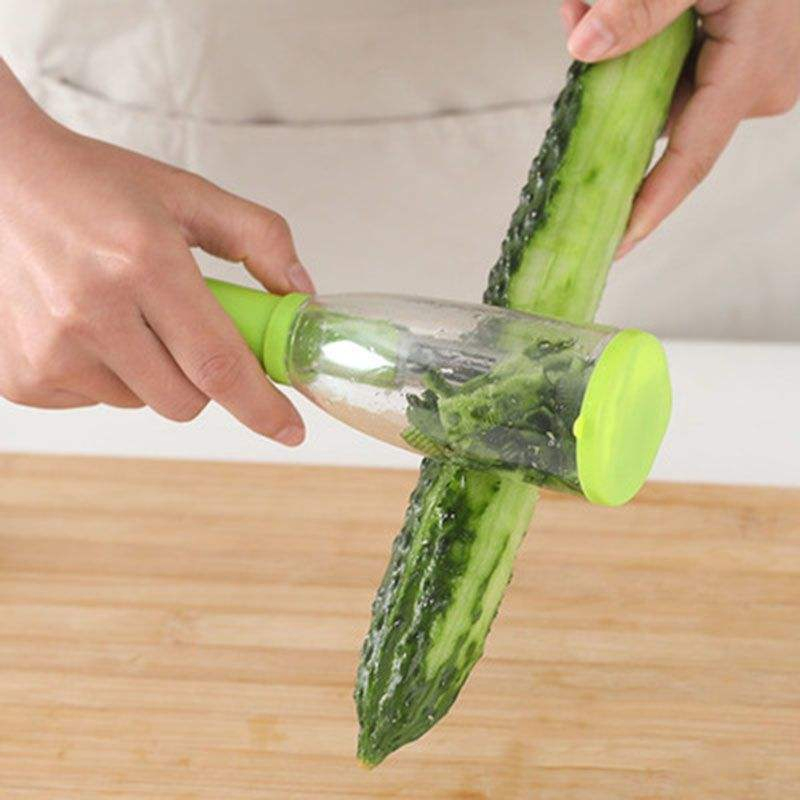 Manual Peeler Tool Compact Kitchen Multi-Purpose Fruit Vegetable Peeler with Container