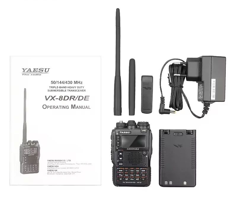 Портативная рация Baofeng UV-8DR с GPS и Bluetooth
