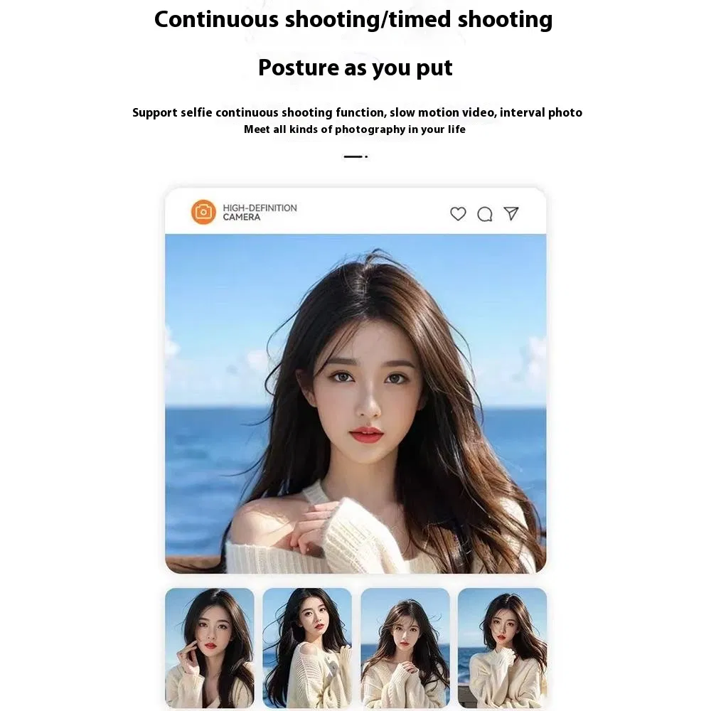 Wd08 5K Digital Camera with 3.0 Inch Flip Screen, HD Video Recorder, 32GB SD Card + Card Reader, Vlogging Camera for Youtube – Single Battery