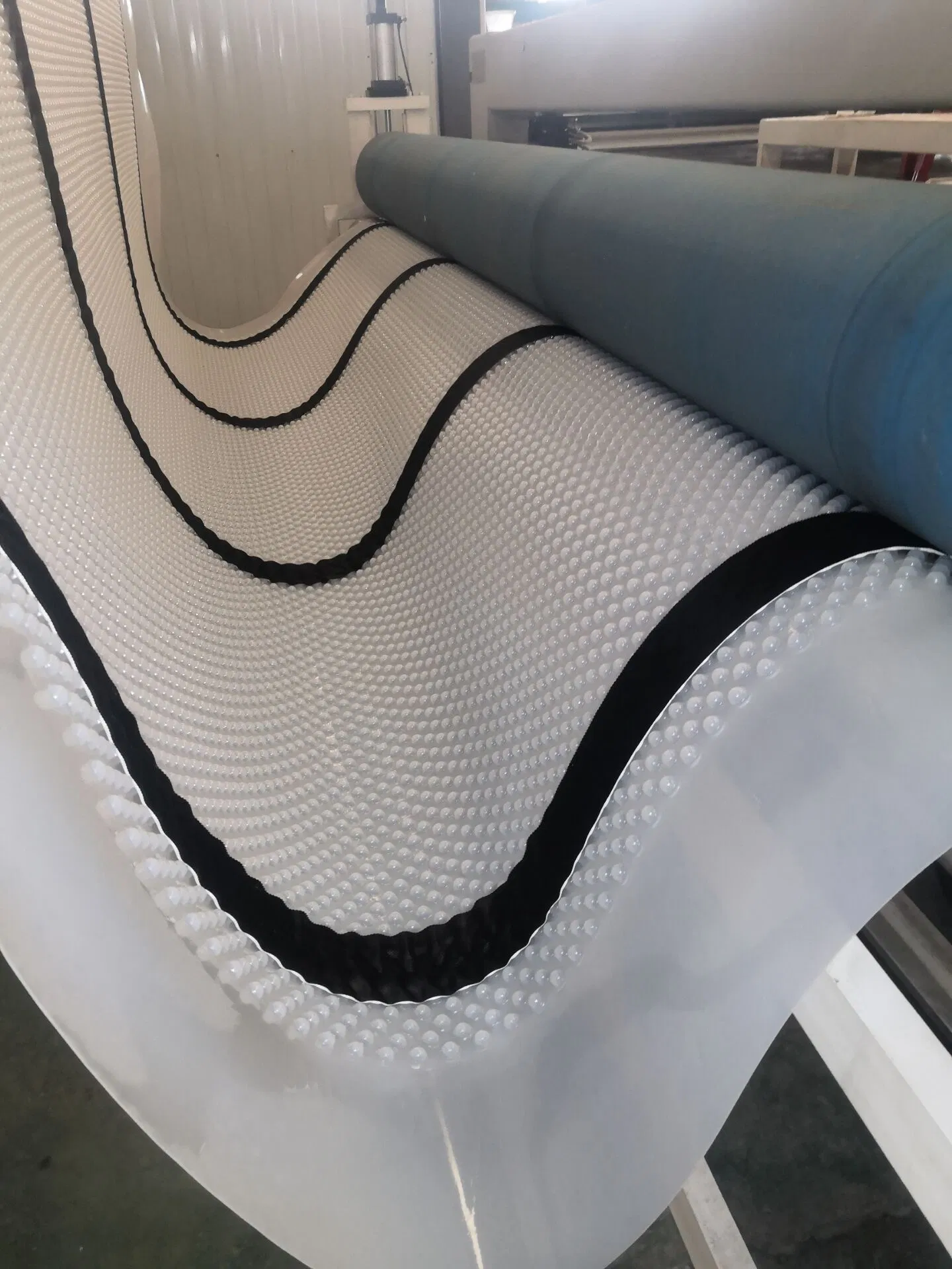 HDPE Dimple Drainage Sheet for Roof Garden with Nonwoven Geotextile
