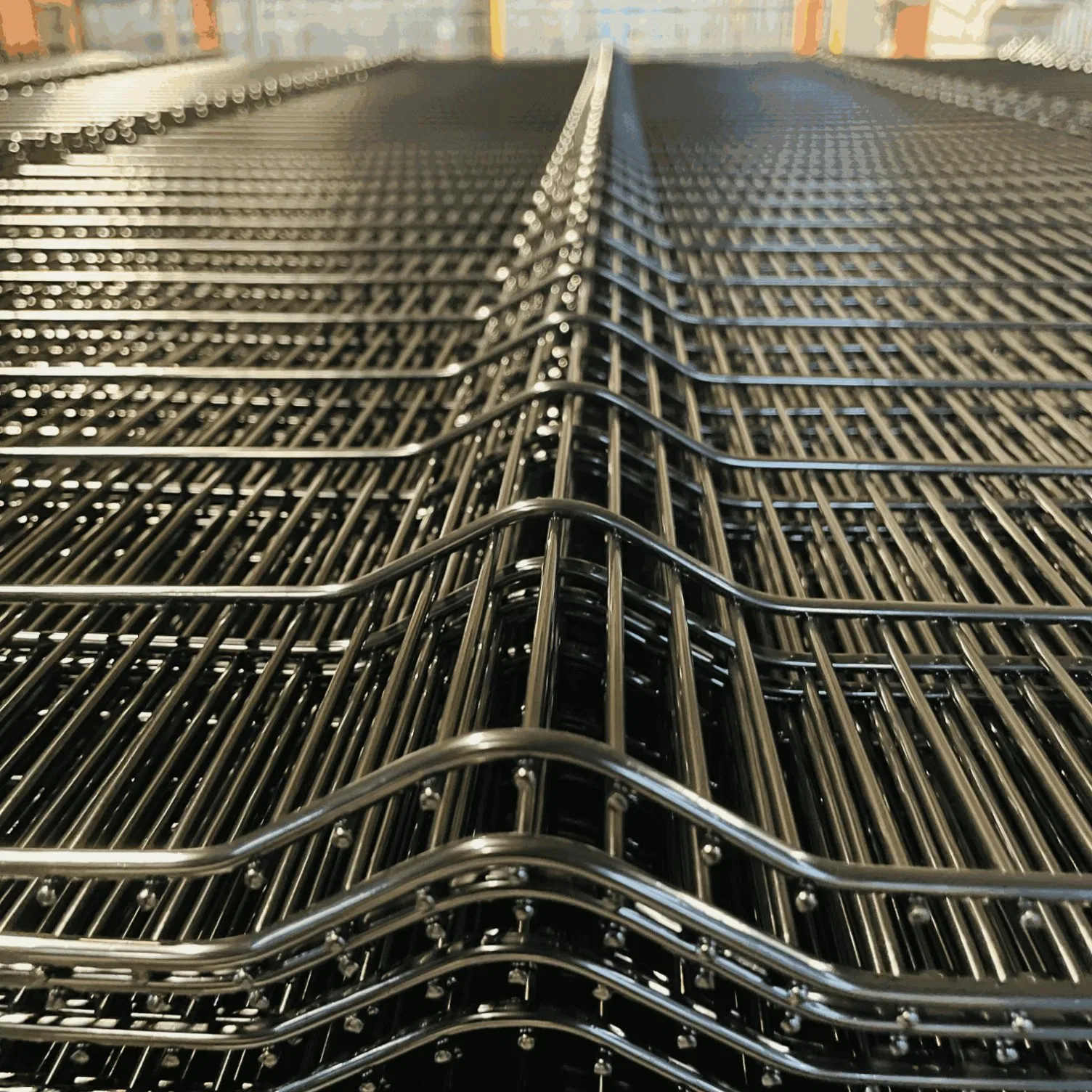 for Safe Environments Durable Hot Dipped Galvanized 358 Anti Climb Security Fence Clear View Fence 358 Mesh Fence