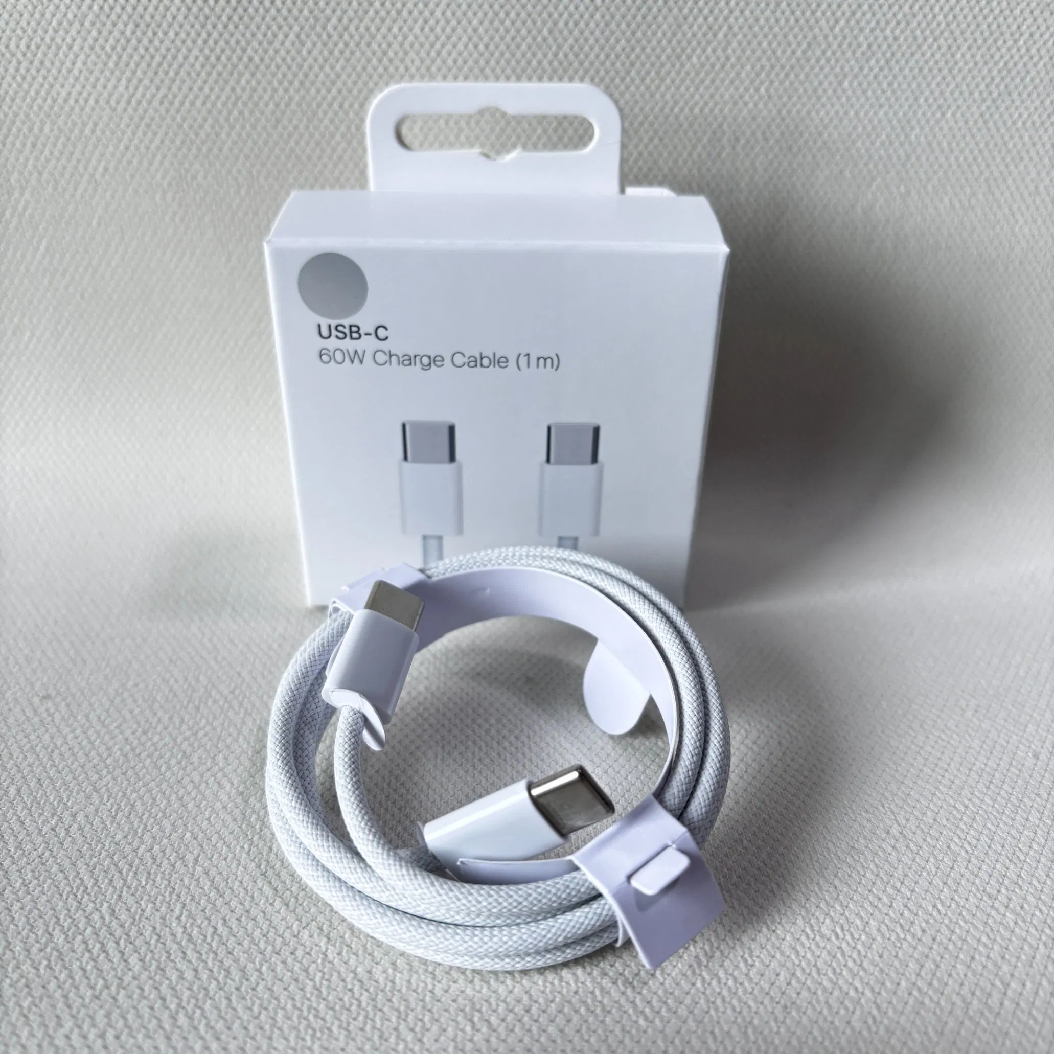 Кабель USB-C — Lightning 60W, 1м, оригинальный