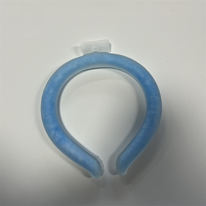 Wholesale Cooling Neck Tube Portable PCM Neck Ice Ring Cooling Tube Cooler Wrap