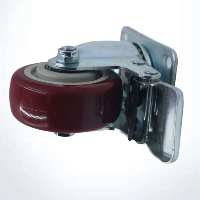 Universal Wheel Trolley Silent Pulley Industrial Solid Casters