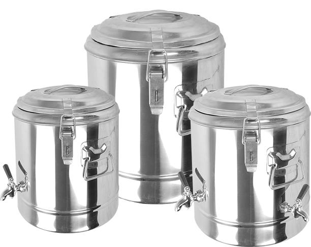 Stainless Steel Heat Preservation Bucket Food Warm Storage Water Barrel