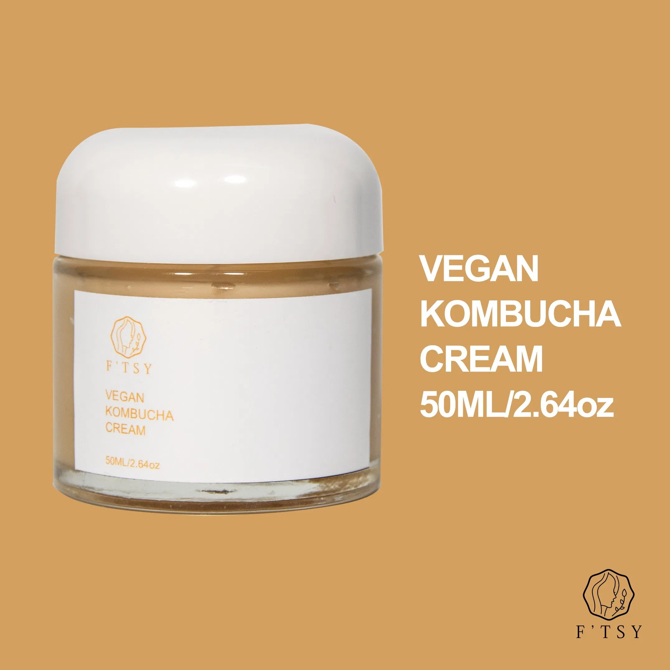 Best Seller Natural Kombucha Tea Gel Cream Detoxifying Kombucha Moisturizer Anti-Acne Face Cream