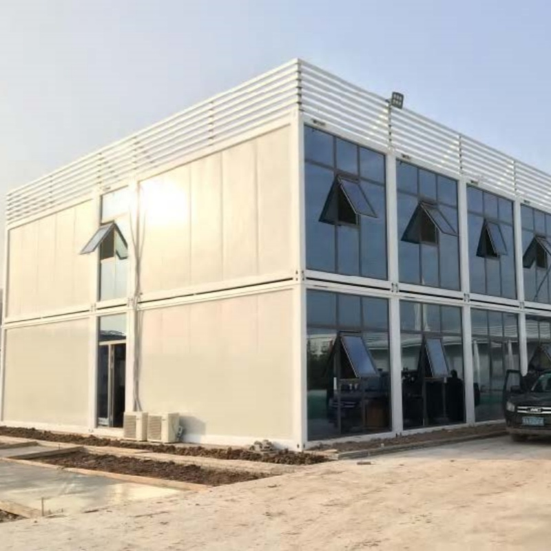 Prefab Dormitory/Temporary Offices Container Homes Prefabricated Detachable Container House