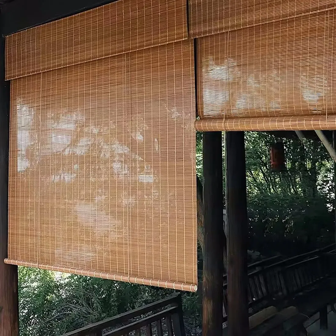 China Bamboo Blinds Factory Indoor Outdoor Decorate New Style Window Blinds
