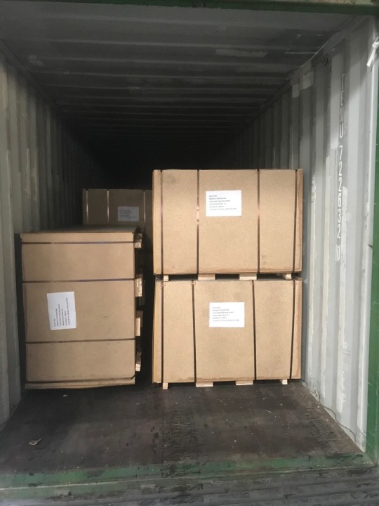 Wood Grain Melamine MDF with UV High Gross Surface