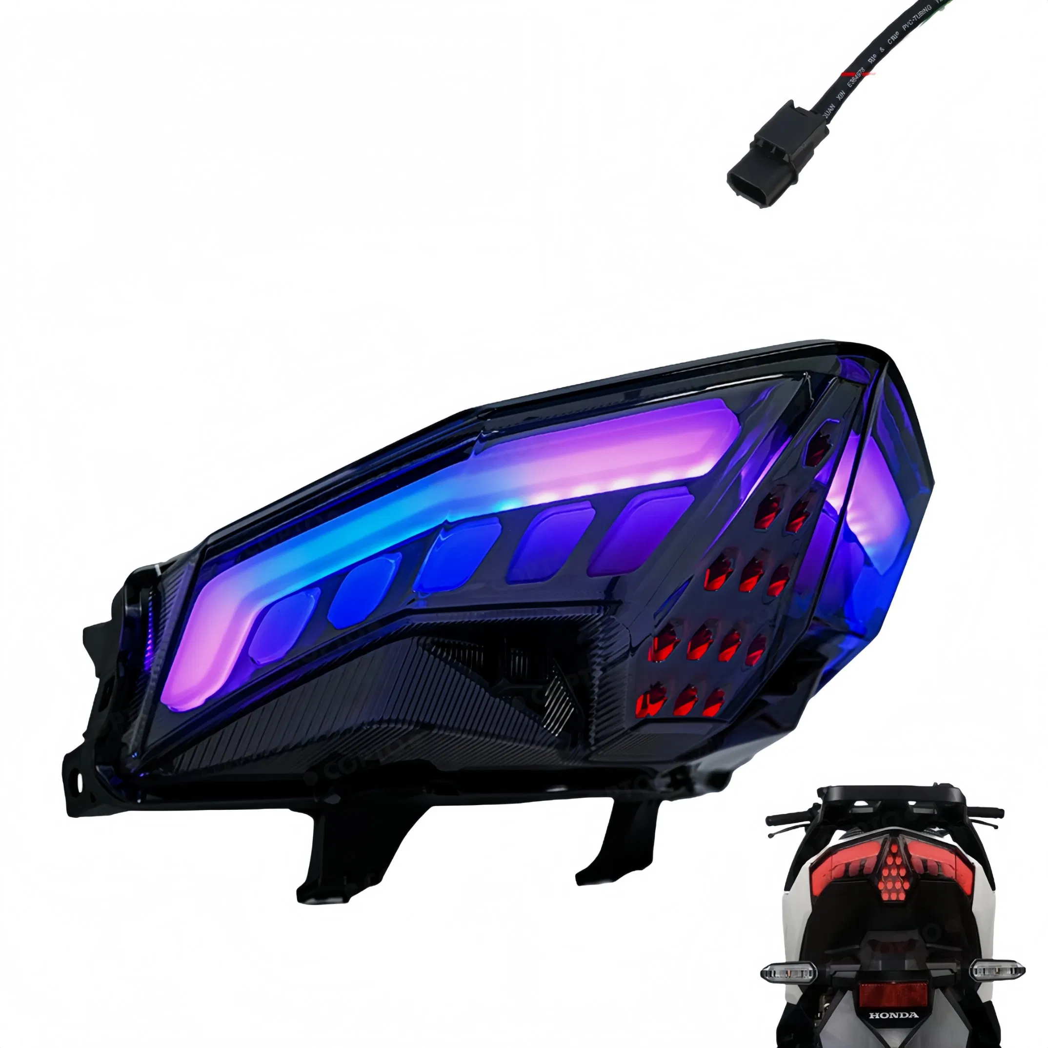 Светодиодный стоп-сигнал RGB для Honda Click/Vario (2018-2025)