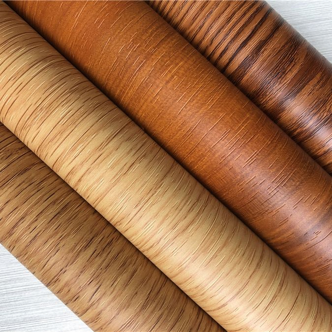 Wood Grain PVC Film for Furniture Edge Banding Decortaive Items