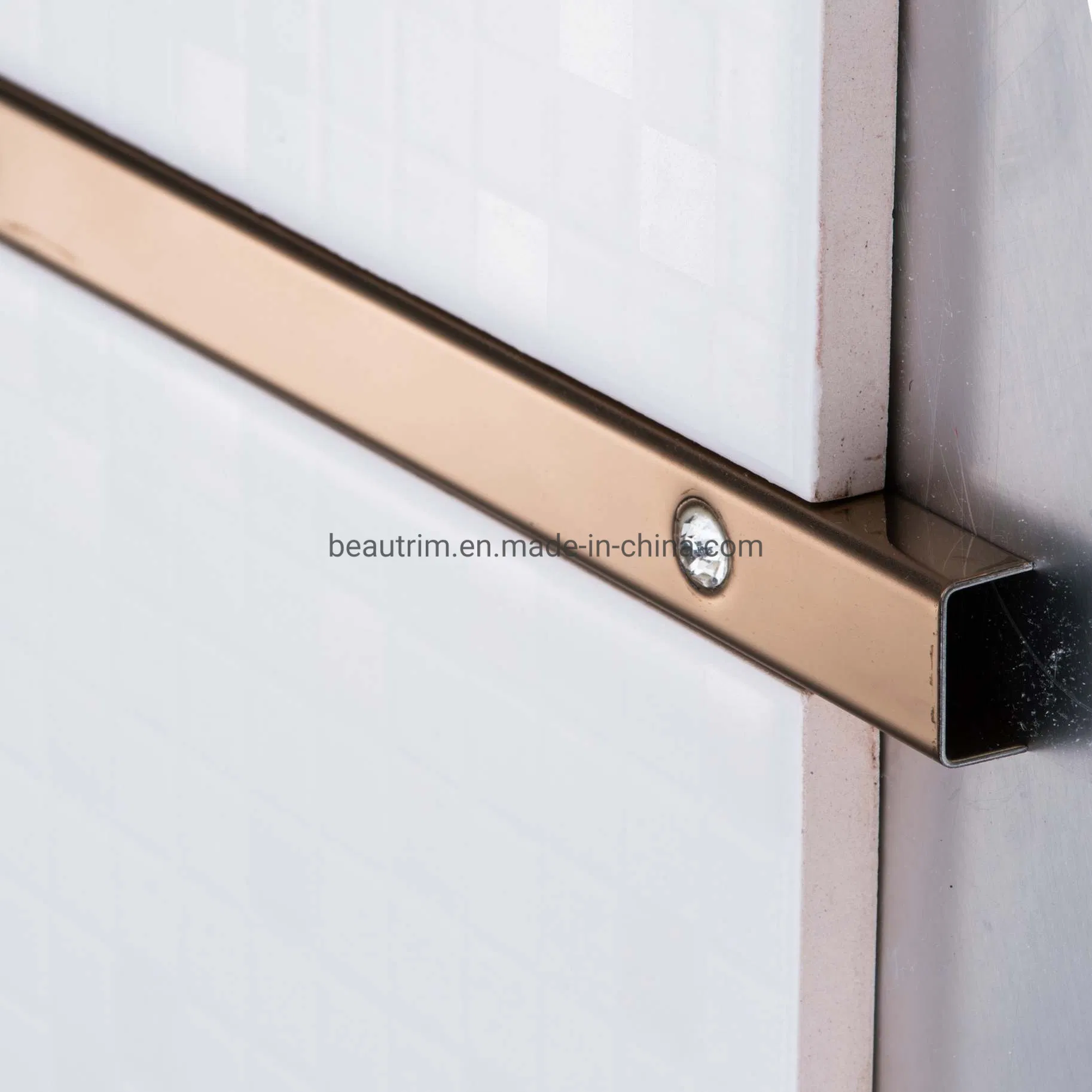 Beautrim High Quality Aluminum 3D Pattern Listello Tile Trim
