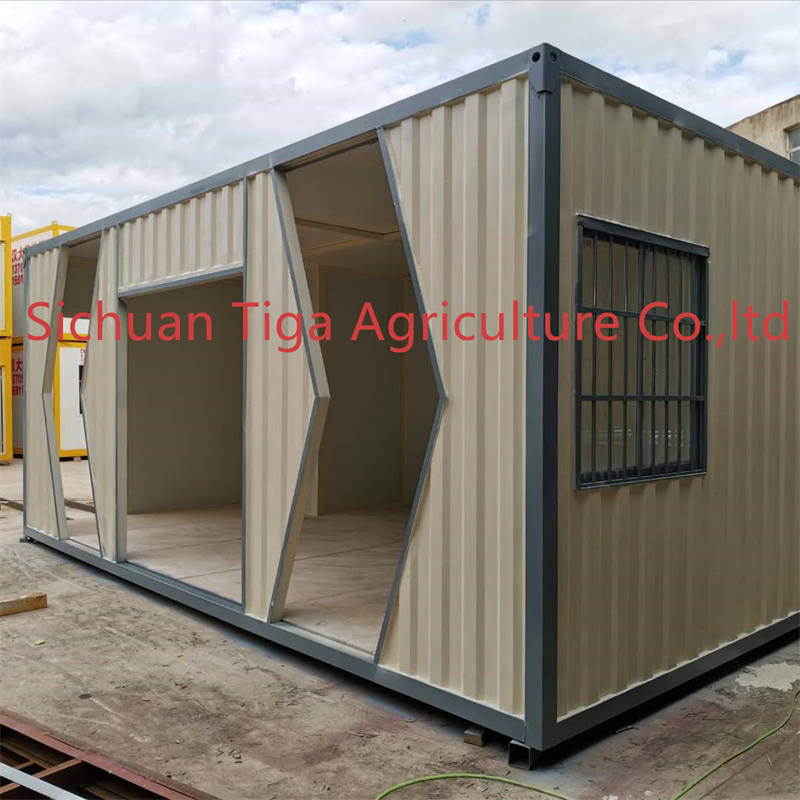 Prefab Custom Mobile Shipping Bar Coffee Shops Container Restaurant Commercial and Industrial Storage Container for Sale