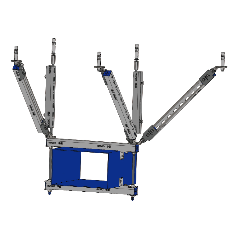 Galvanized Seismic Sway Bracing Channel Bracket Bracing System for Air Duct