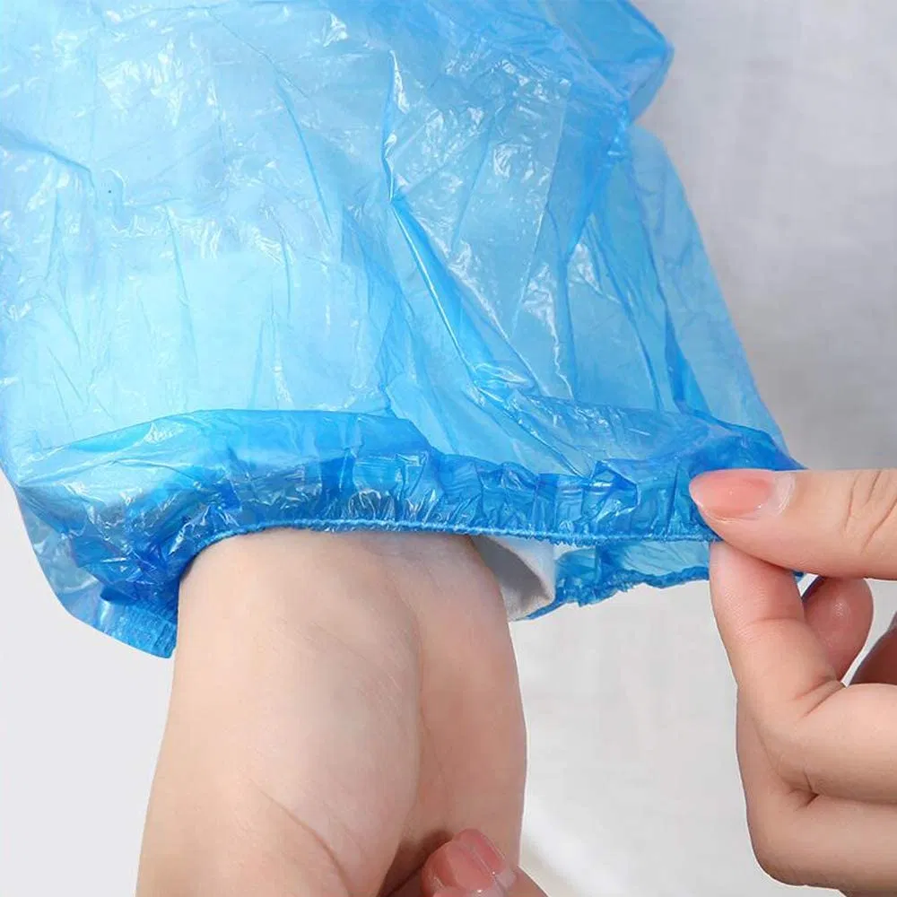 Disposable Colored PE/HDPE/LDPE Sleeve Cover Plastic Protective Arm Disposable Sleeve Covers