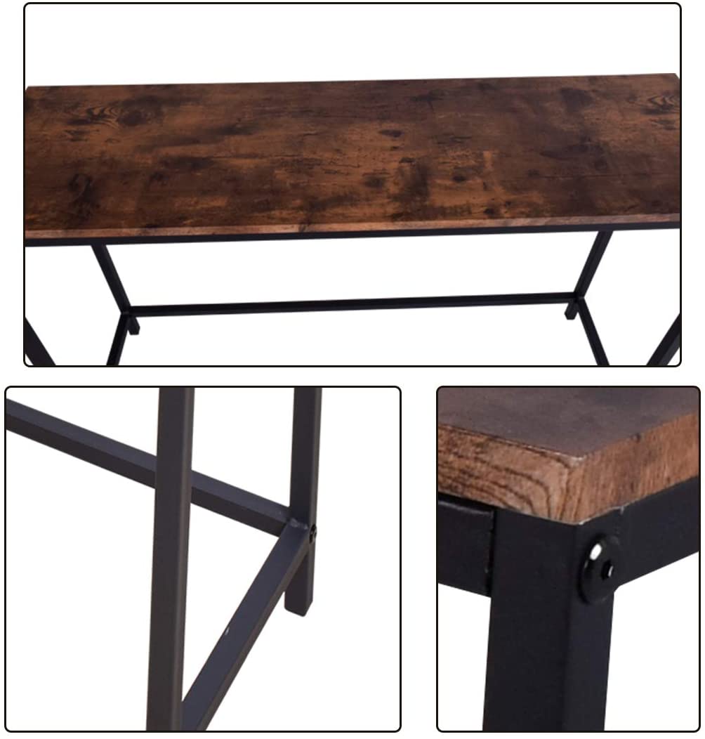 Диван деревянный с боковыми столиками для гостиной спальни