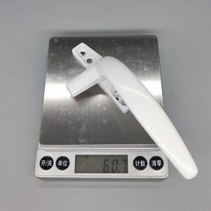 Factory Direct Interior Door and Window Hardware Accessories Sliding Window Pull 7 Shape Power Coated Black Aluminium Alloy Casement Window Handle