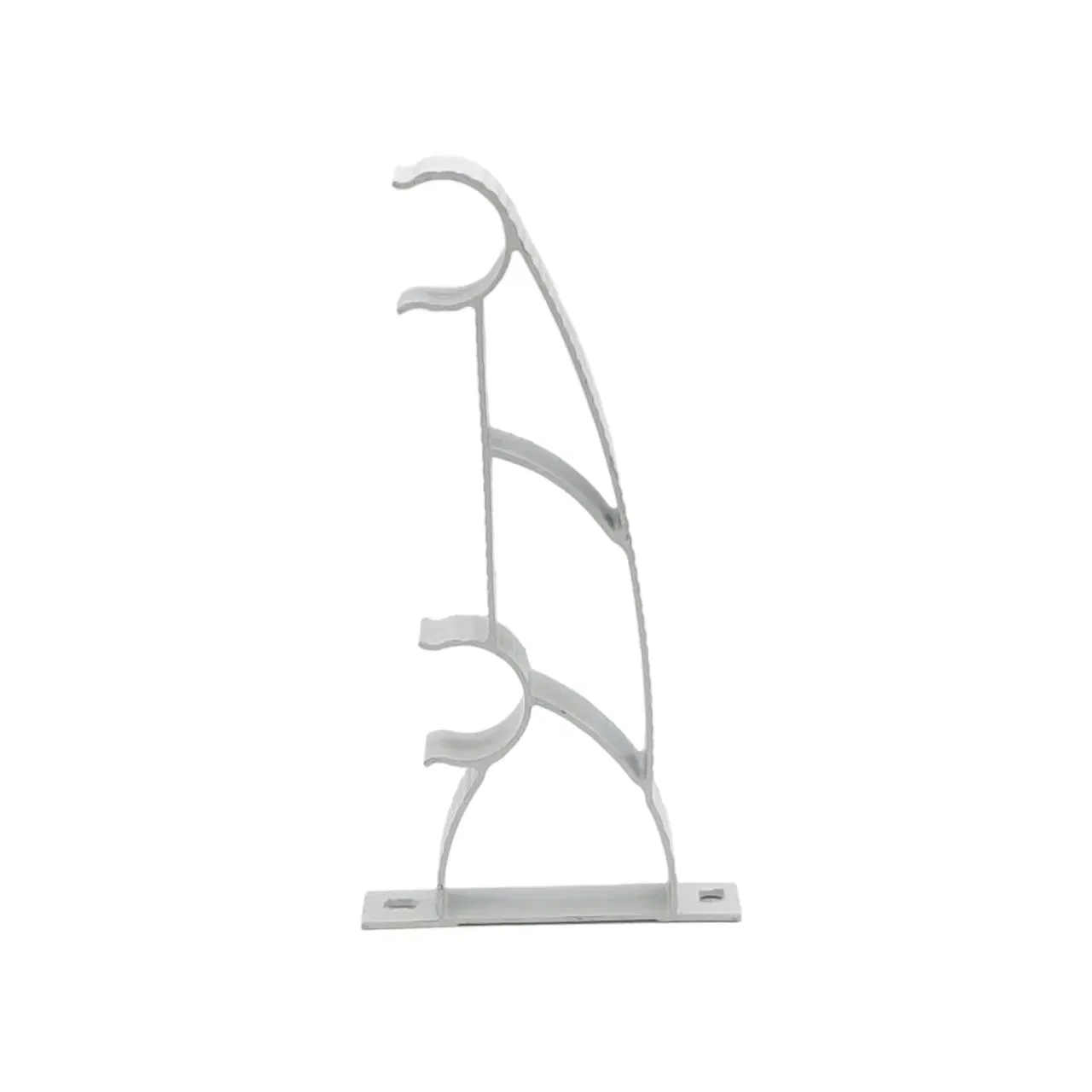 Custom Wall Mounted 28mm Aluminium Curtain Bracket Holder