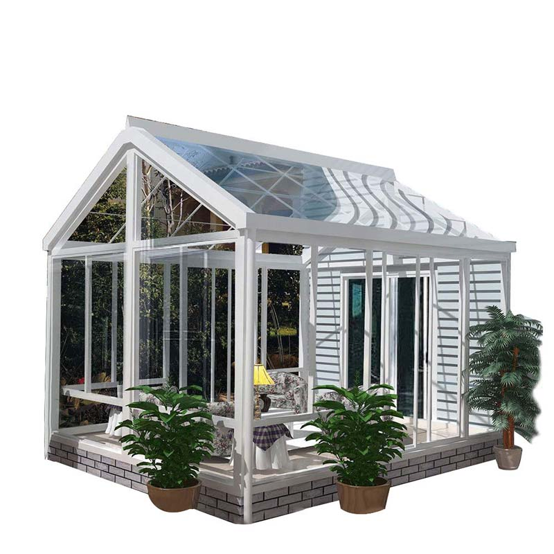 Customized Aluminum Sunroom Green House Winter Garden Sun Room Glass House
