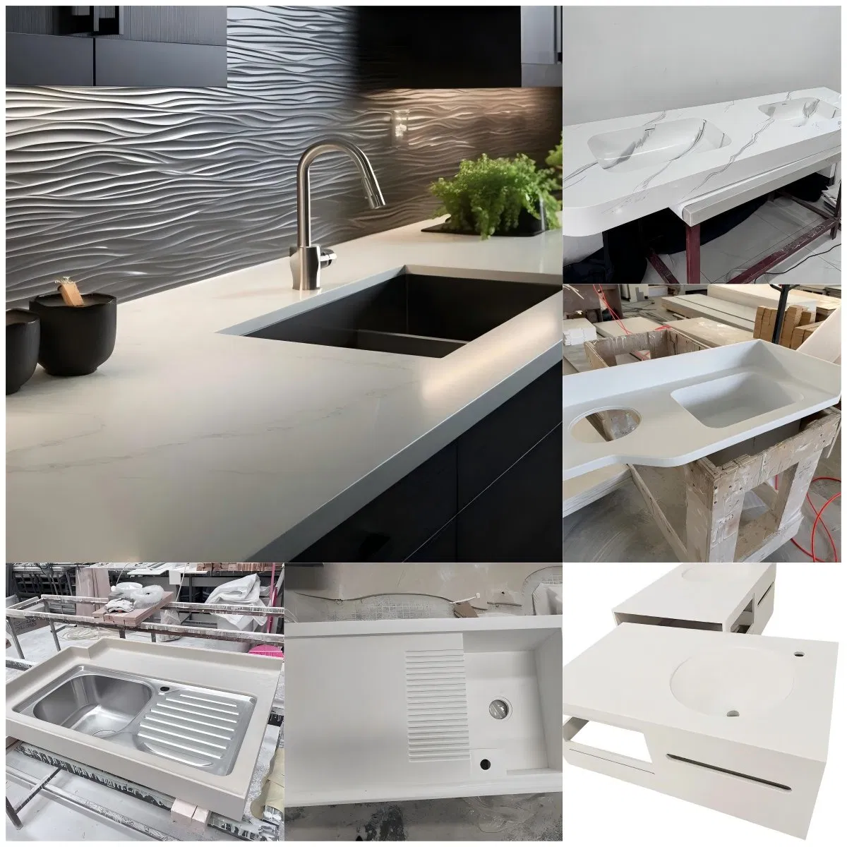 China Manufacturers Looking for Distributors Corian Acrylic Solid Surface Stone Acrylic Slabs Acrylic Sheet Countertops Table Tops Sheets
