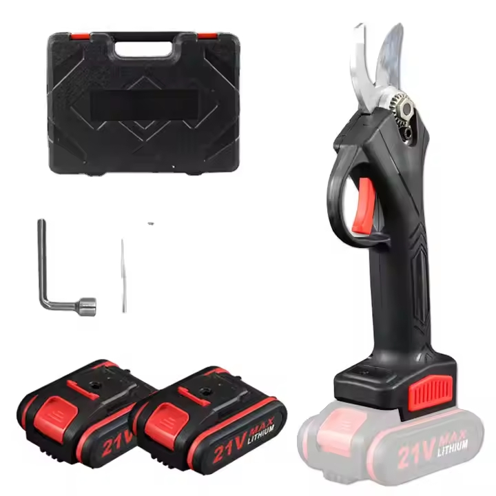 Wholesale Industrial DIY Grade Labor Saving Garden Pruner Lithium Electric 2.5 Opening Brushless Scissors Rough Cut Shears