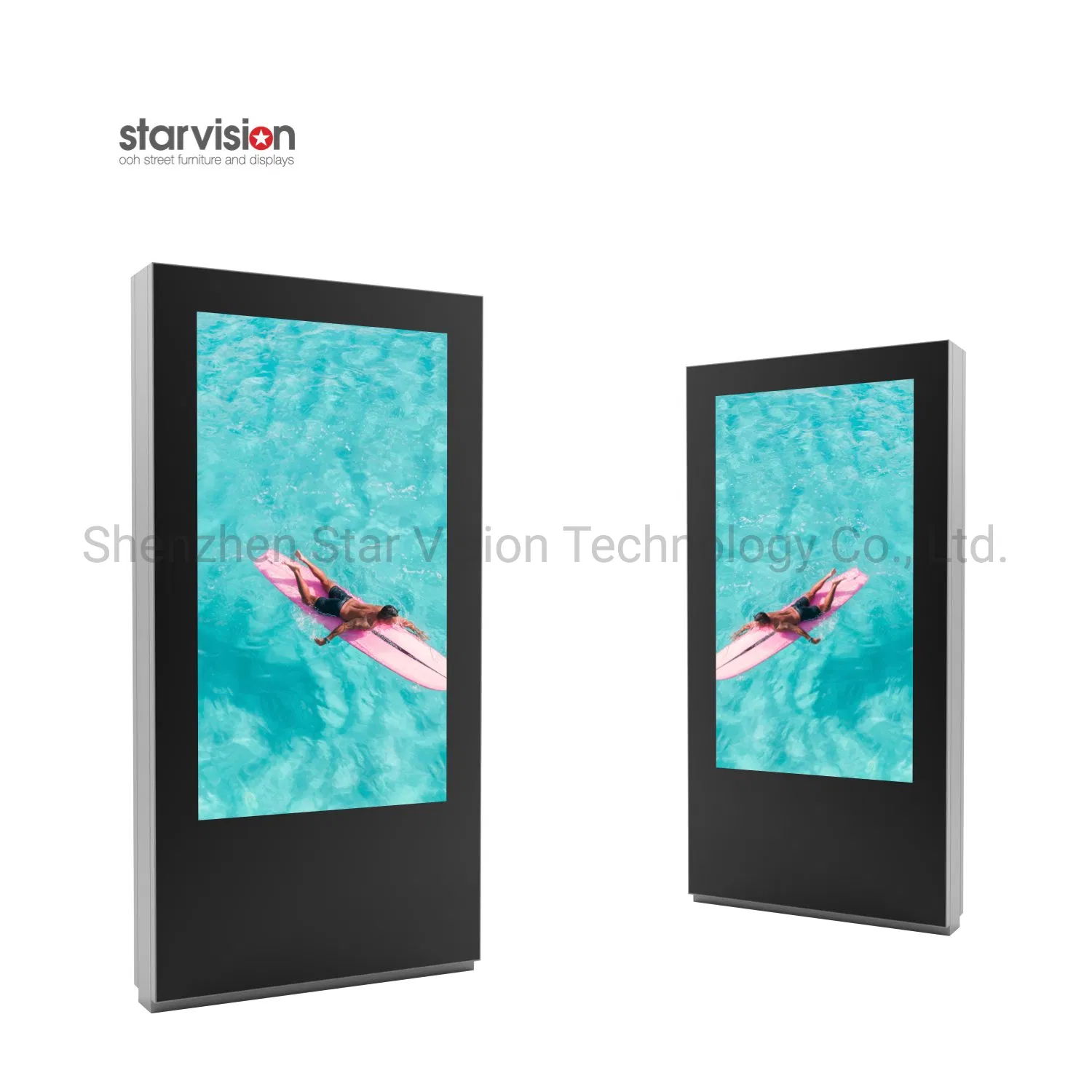 55 65 75 Inch Android LCD Indoor Floor Standing Digital Signage Kiosk for Shopping Centres