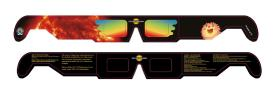 2022 Internet Celebrity Solar Eclipse Glasses Paper 3D Solar Eclipse