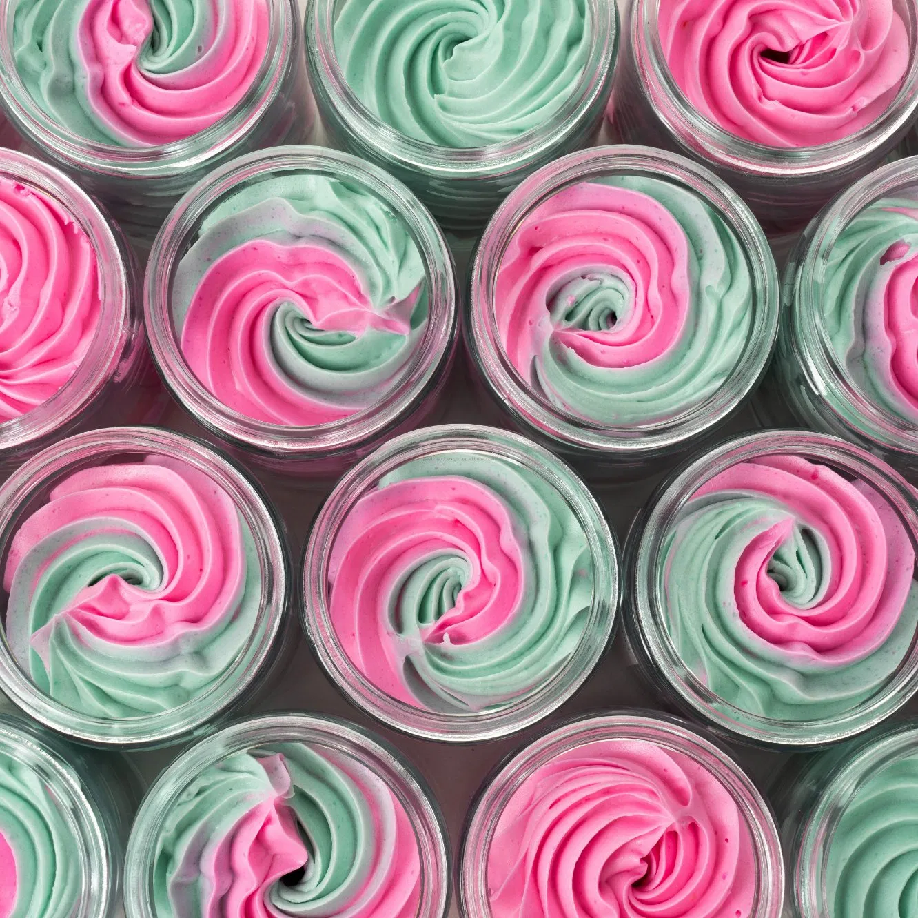 Custom Organic All-Natural Shea Butter Rainbow Moisturizing Body Repair Bulk Unicorn Whipped Body Butter