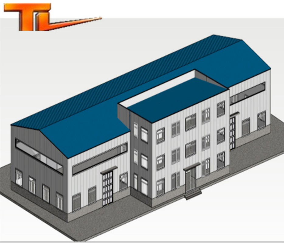 Customized Multi-Level Modular Prefab Steel House Customizable Modern Design Steel Building