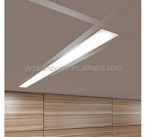 Waterproof T Bar Suspended Ceiling Grid Angled Wall Framing Profile