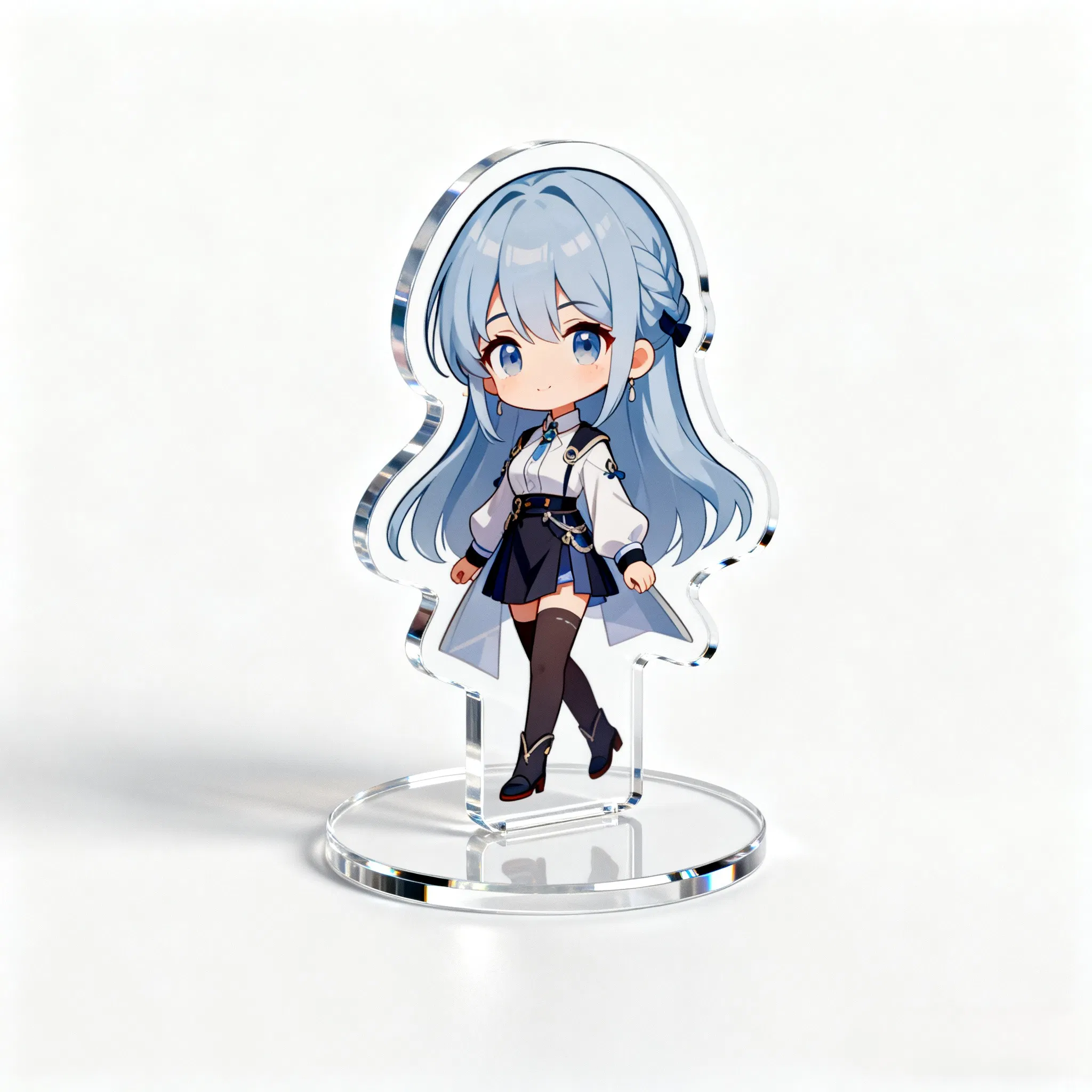 Customized Cutouts Cutout Retractable LED Cardboard Banner Floor Advertising Standee Display Standee