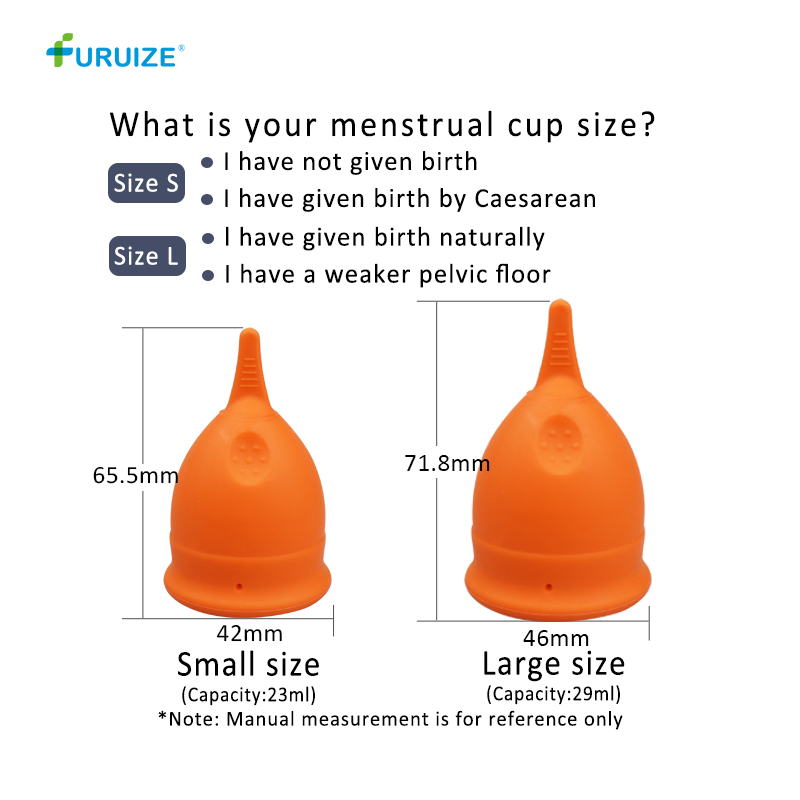 Top Factory Custom Menstrual Cup Wholesale Foldable Menstrual Cup with Box