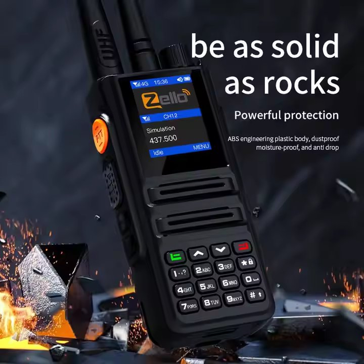 Радиостанция Jmtech T380 4G Zello с Android и VHF